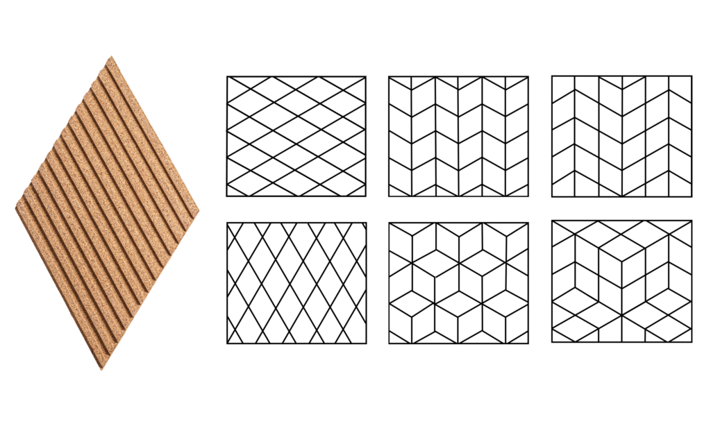 Corkwall Stripe Tech Drawing
