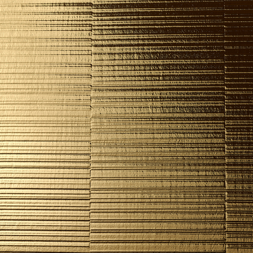 Lux Range Structure Line Notch Gold Matt