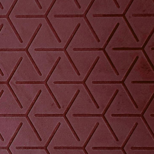 FL Cube Velvet Bordeaux