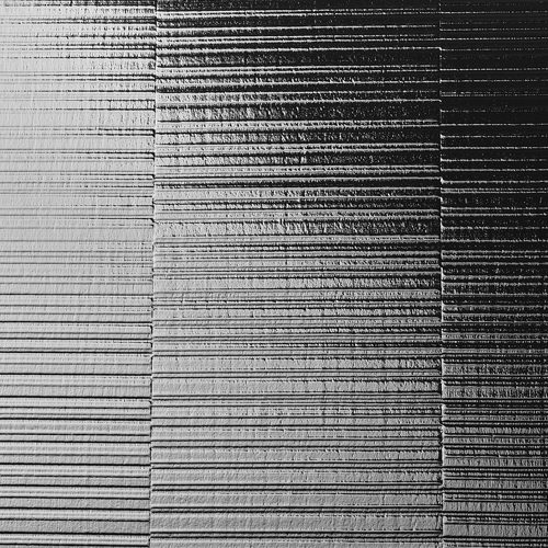 Lux Range Structure Line Notch Silver Matt