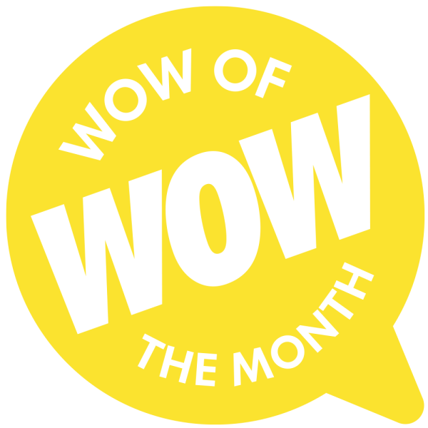 Wow Of The Month Logo Yellow