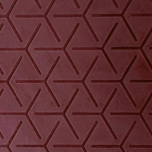 FL Cube Velvet Bordeaux
